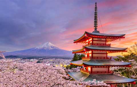 جاذبه های گردشگری ژاپن