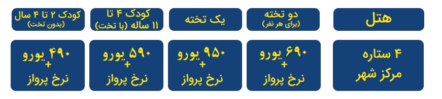 | اسپانیا 4 شب نوروز