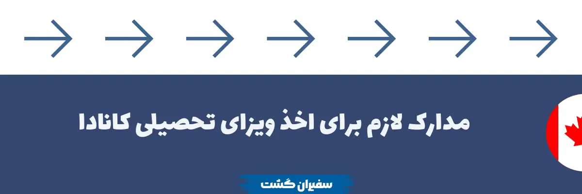 مدارک لازم برای اخذ ویزای تحصیلی کانادا