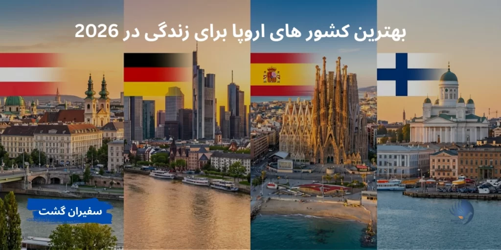 بهترین کشور های اروپا برای زندگی در 2026