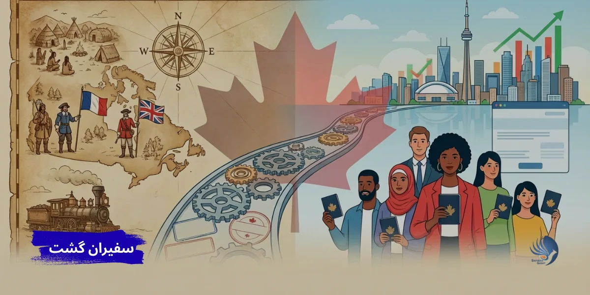 تاریخچه کانادا و مسیر تبدیل شدن به مقصد محبوب مهاجران